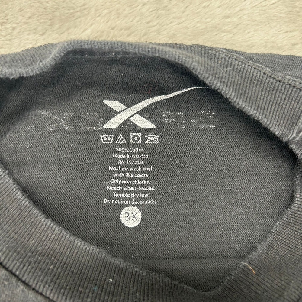 SpaceX Falcon 9 Rocket First Stage Booster Shirt Mens 3XL Black Streetwear - Picture 3 of 5